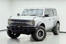 فورد برونكو Badlands 2.7L 2021 Ford Bronco Badlands Sasquatch, 2027 Ford Warranty + Service Pack, Fully Loaded,