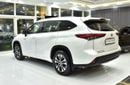 Toyota Highlander GLE HEV EXCELLENT DEAL for our Toyota Highlander Hybrid ( 2023 Model ) in White Color GCC Specs