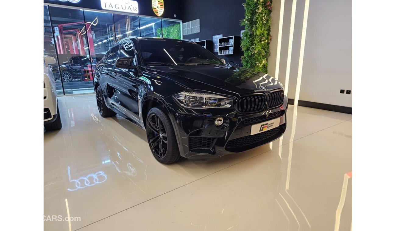 BMW X6M X6 MPOWER BLACK FIRE EDITION/2018 GCC /59000KM