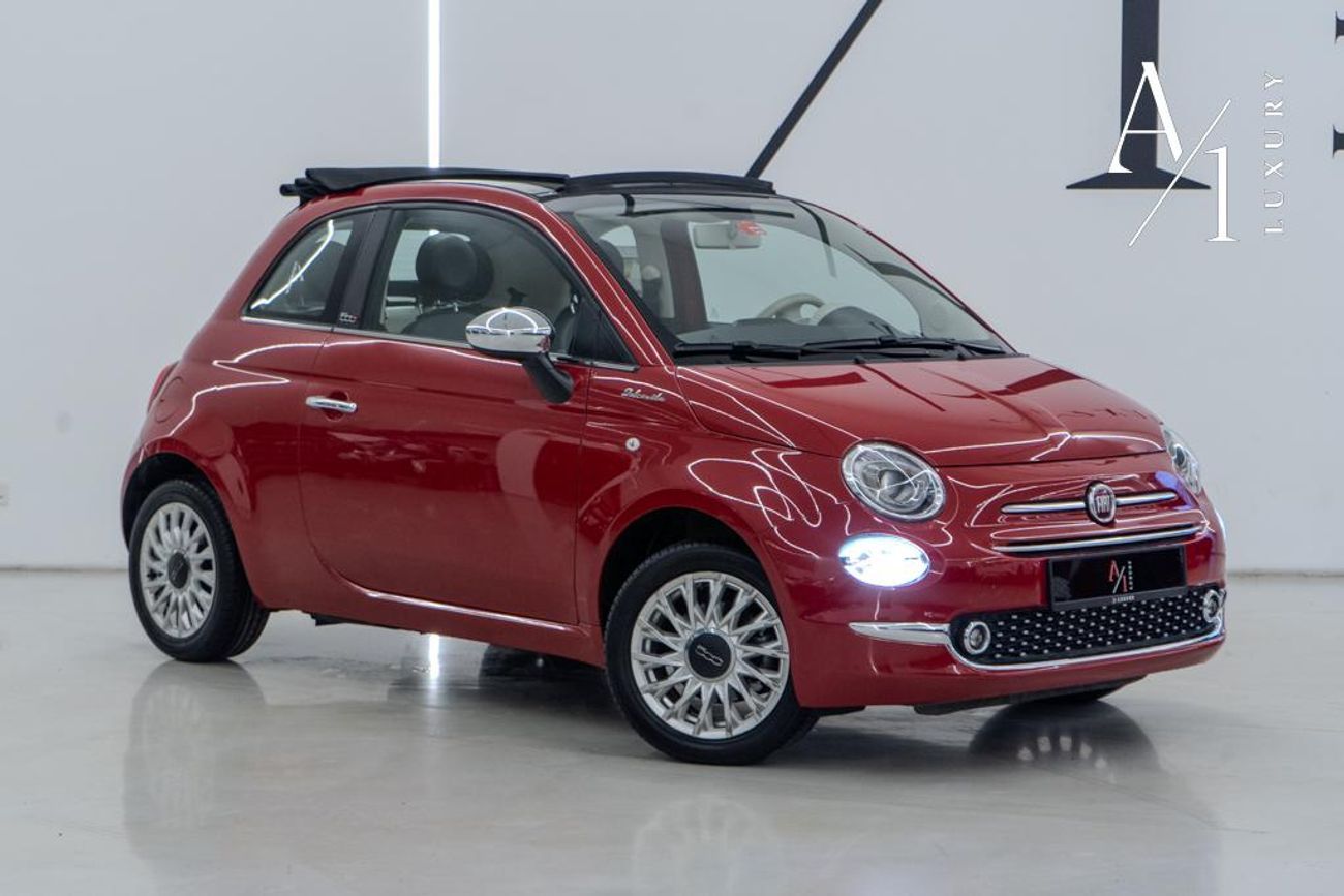 فيات 500C 2022 Fiat 500c Dolcevita Convertible, Warranty, Full Service History, Low Kms, GCC