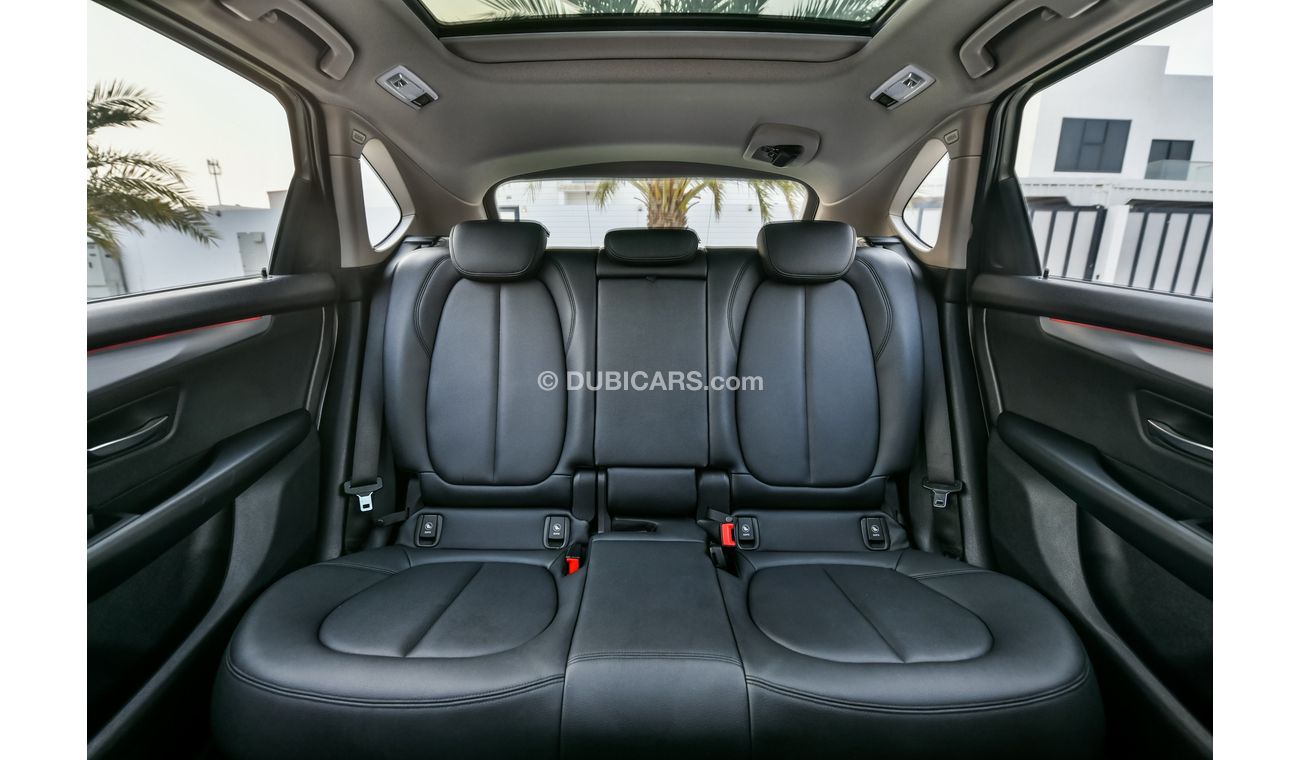 BMW 218i Active Tourer - Sat Nav, Panoramic Sunroof! Full BMW Service History - AED 1,253 Per Month - 0% DP