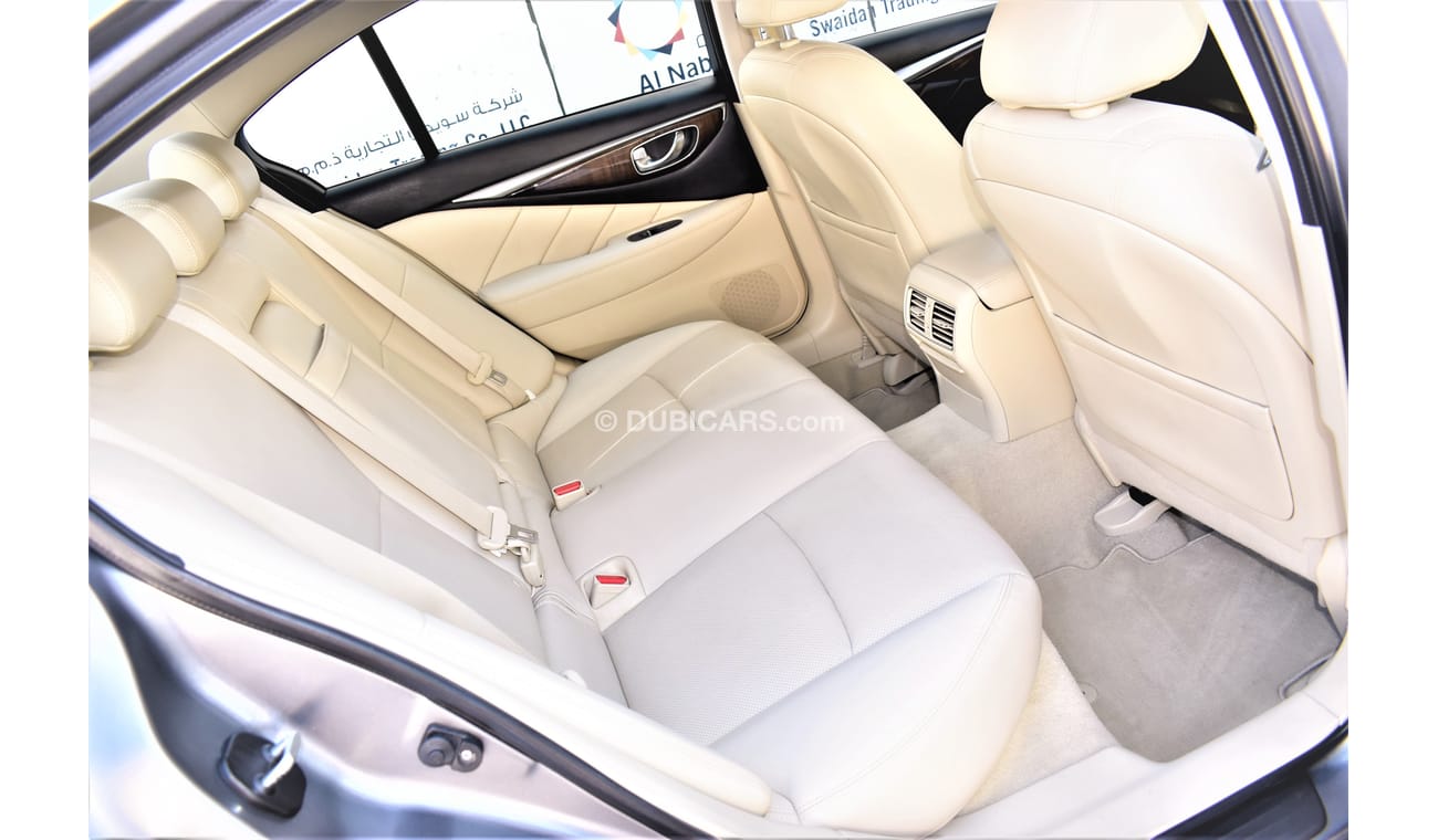 Infiniti Q50 AED 2154 PM | 3.0L LUXURY V6 GCC WARRANTY