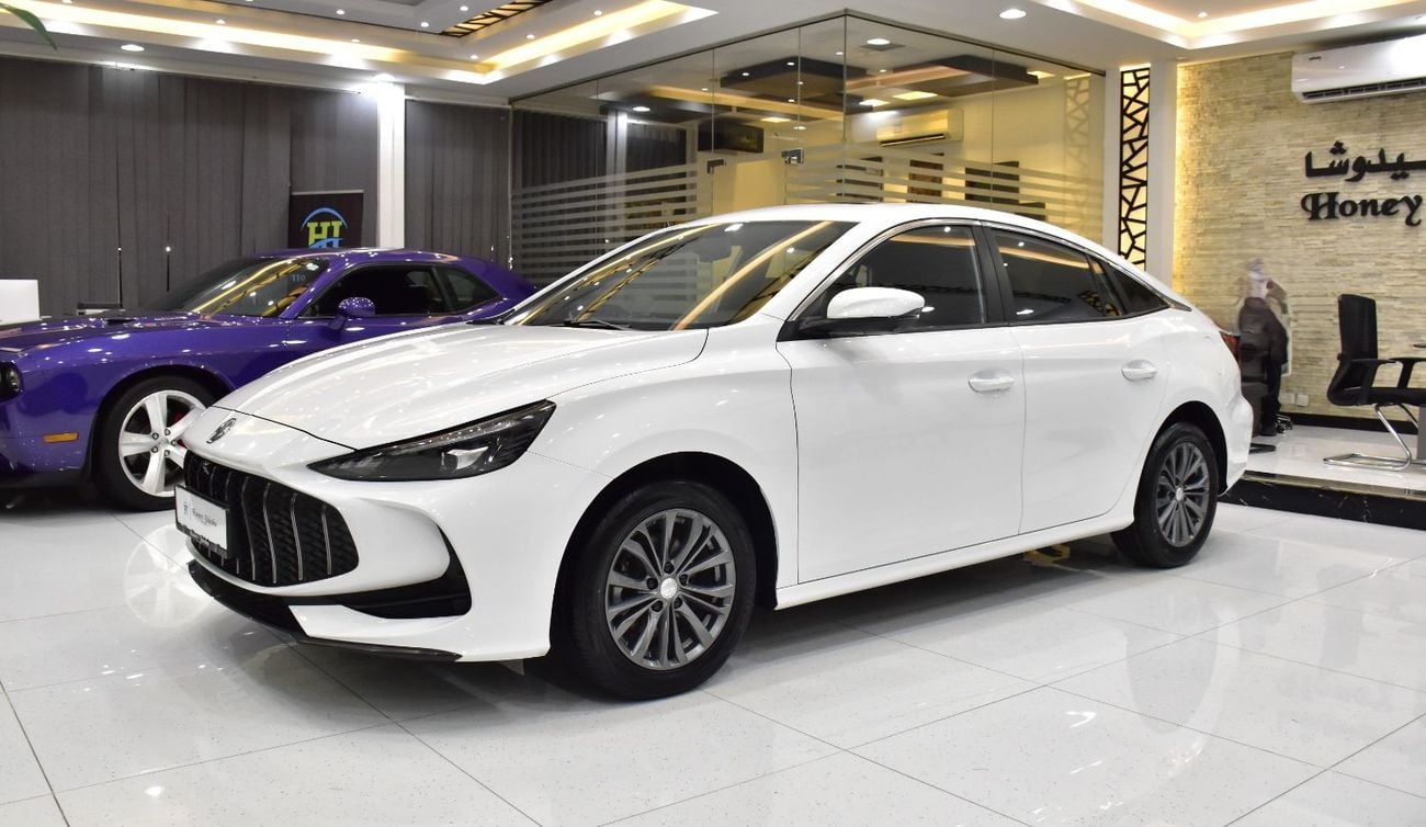 MG 5 LUX EXCELLENT DEAL for our MG 5 180 DVVT ( 2025 Model ) in White Color Chinese Specs