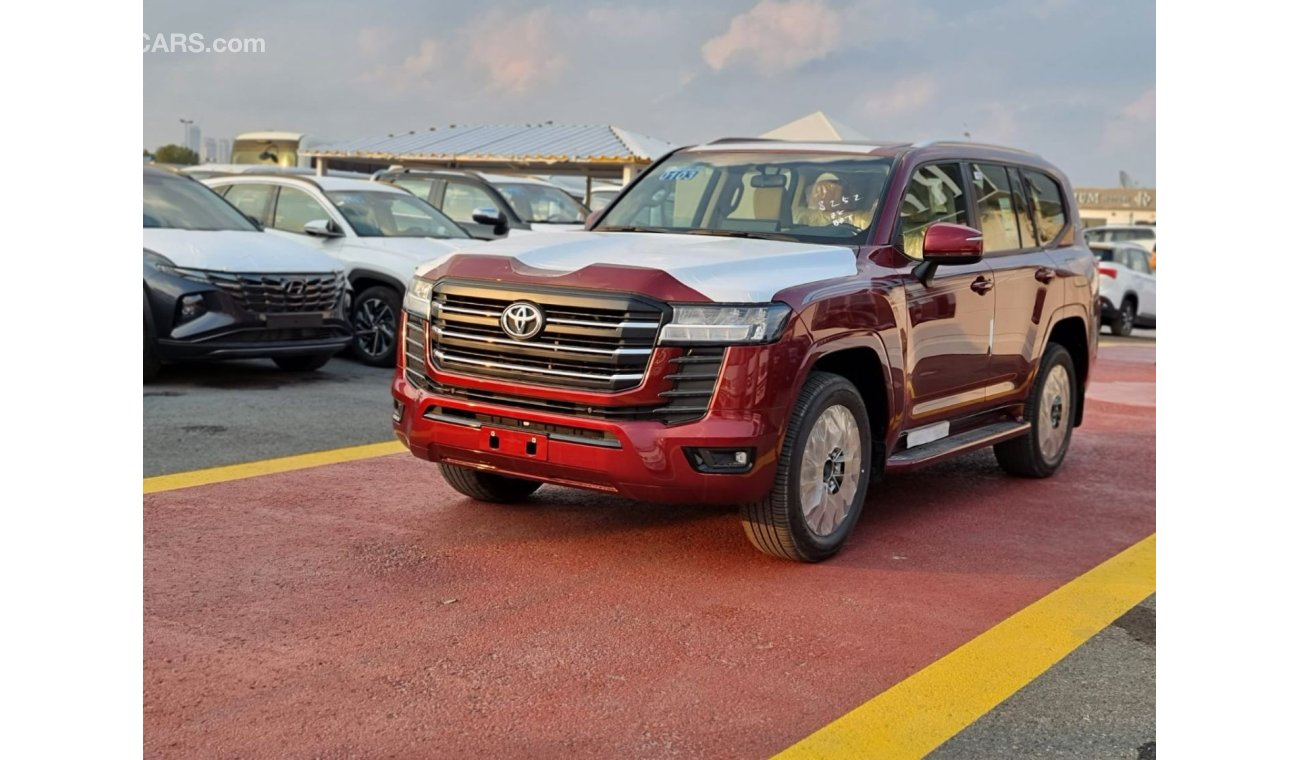 تويوتا لاند كروزر Toyota Land Cruiser GXR 4.0L Petrol GCC Red with Beige interior Model 2022