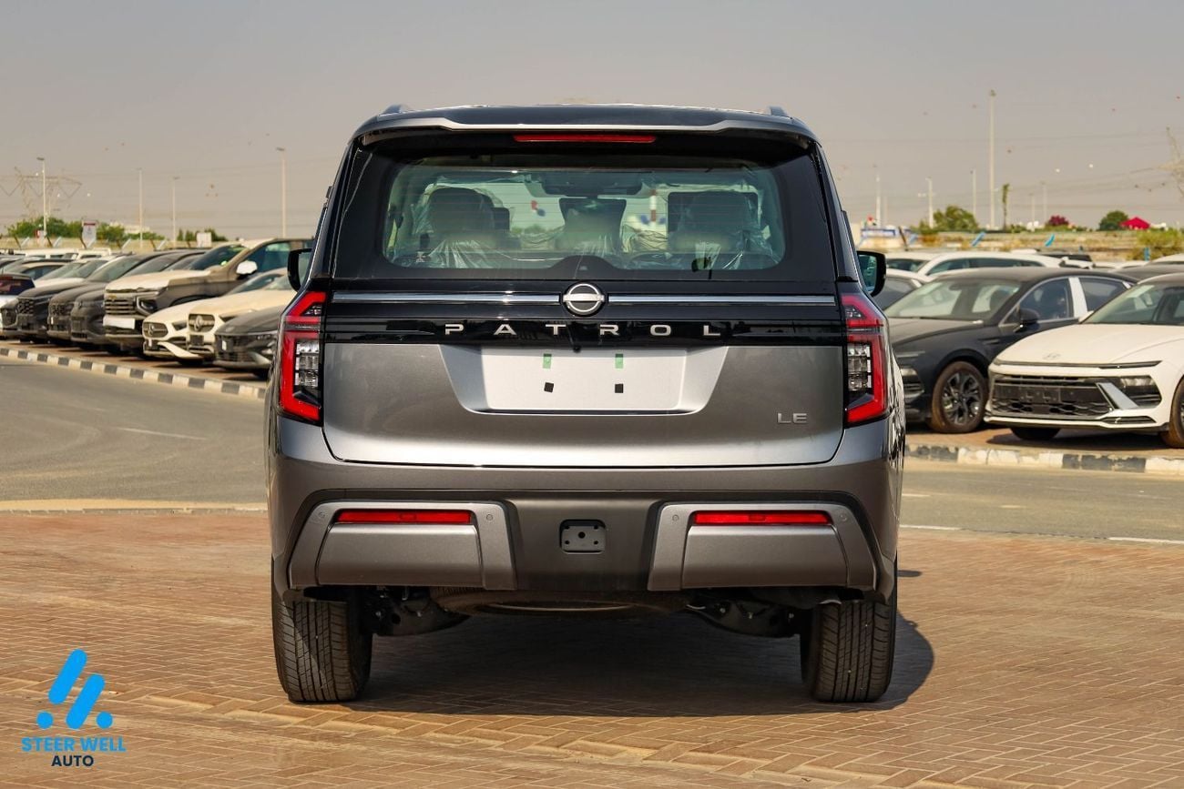Nissan Patrol LE T2 3.5L V6 AWD 9AT 2026 | 8-Seater | Power Tailgate | 18” Alloy Wheels | Full Safety