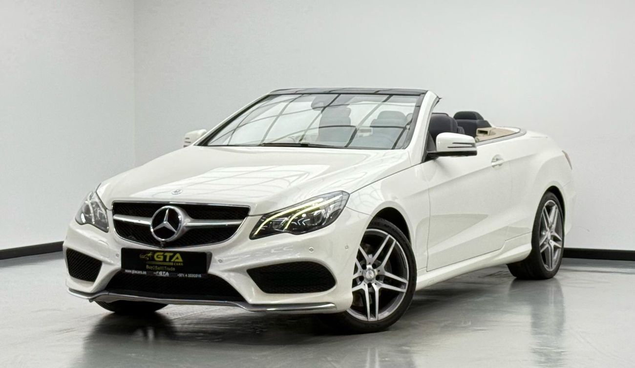 Mercedes-Benz E 400 AMG 3.0L 2016 Mercedes Benz E400 AMG Cabriolet, Full Service History, Excellent Condition, GCC