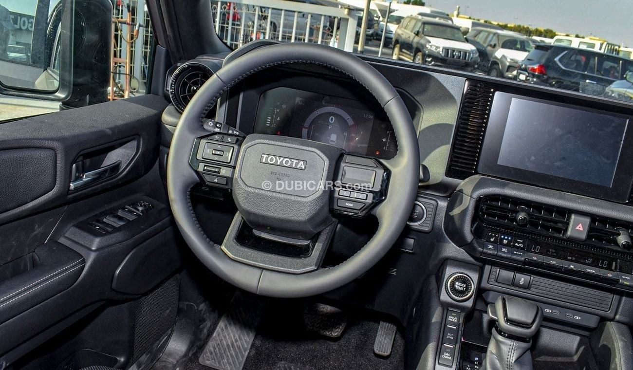 تويوتا برادو Limited 2.8l - 2025 - DVD - Rear Camera - Climate Control - Multimedia steering - Leather/Electric S