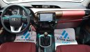 Toyota Hilux 2022 | GLXS 2.4L DSL FULL OPTION A/T MAROON INTERIOR EXPORT ONLY