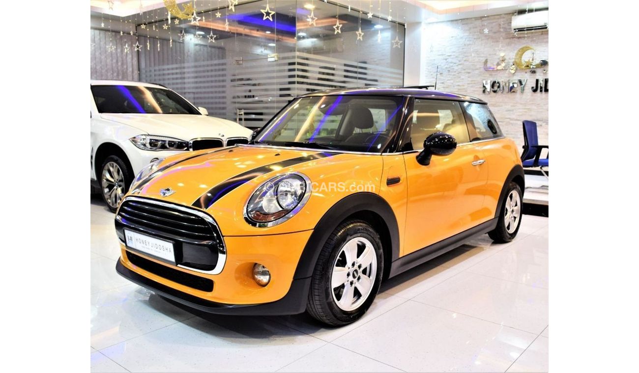 Mini Cooper AMAZING Mini Cooper 2016 Model! Orange Color GCC Specs