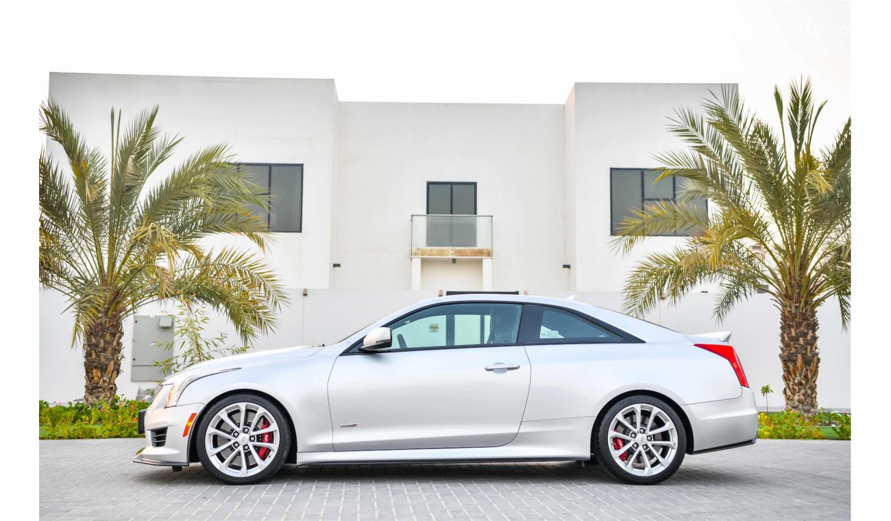 Cadillac ATS V - Carbon Fibre Pack - Under Agency Warranty - Service Contract - AED 2,330 PM - 0% DP