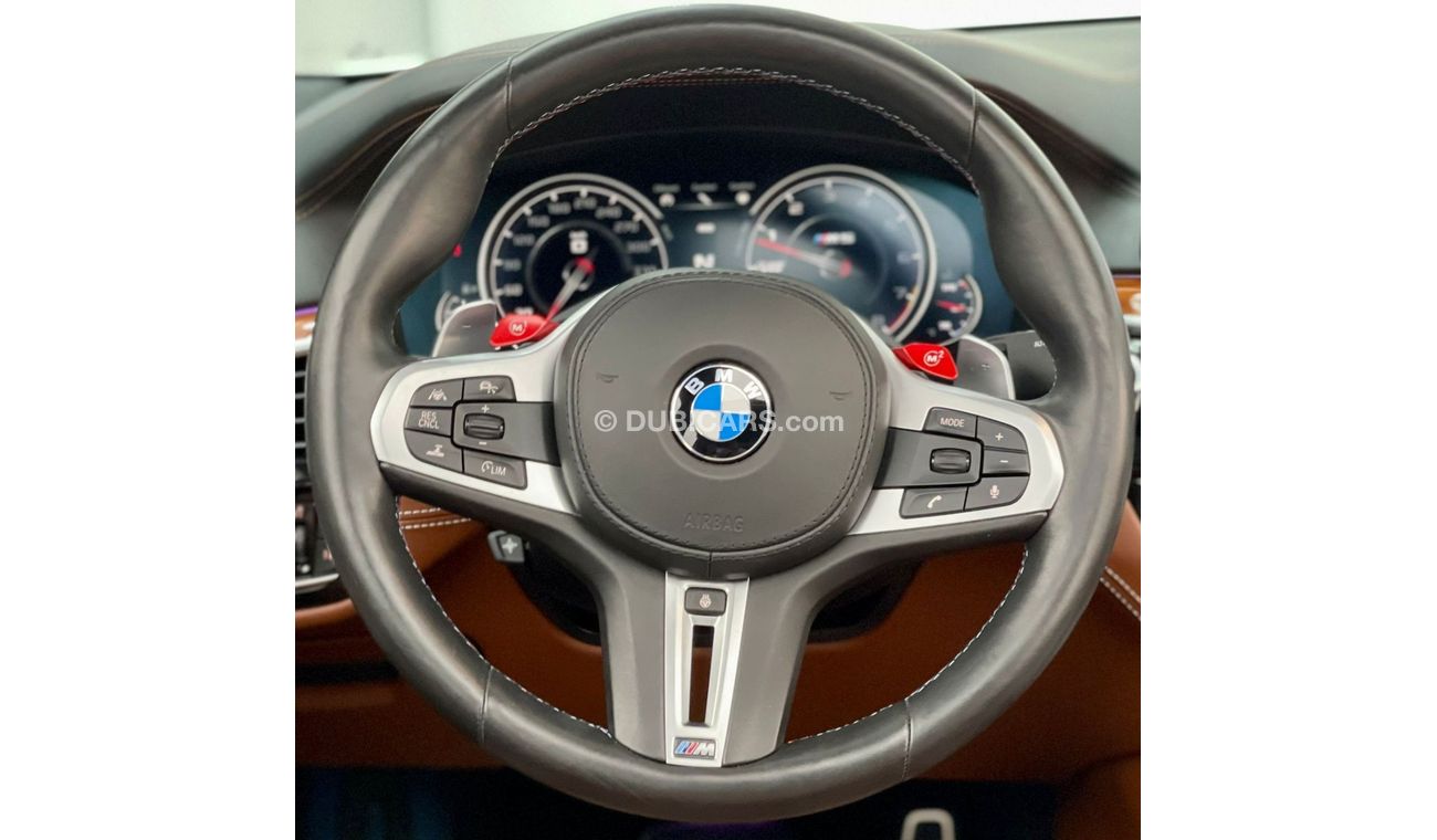 بي أم دبليو M5 2018 BMW M5, BMW Warranty Service Contract, BMW Service History, GCC