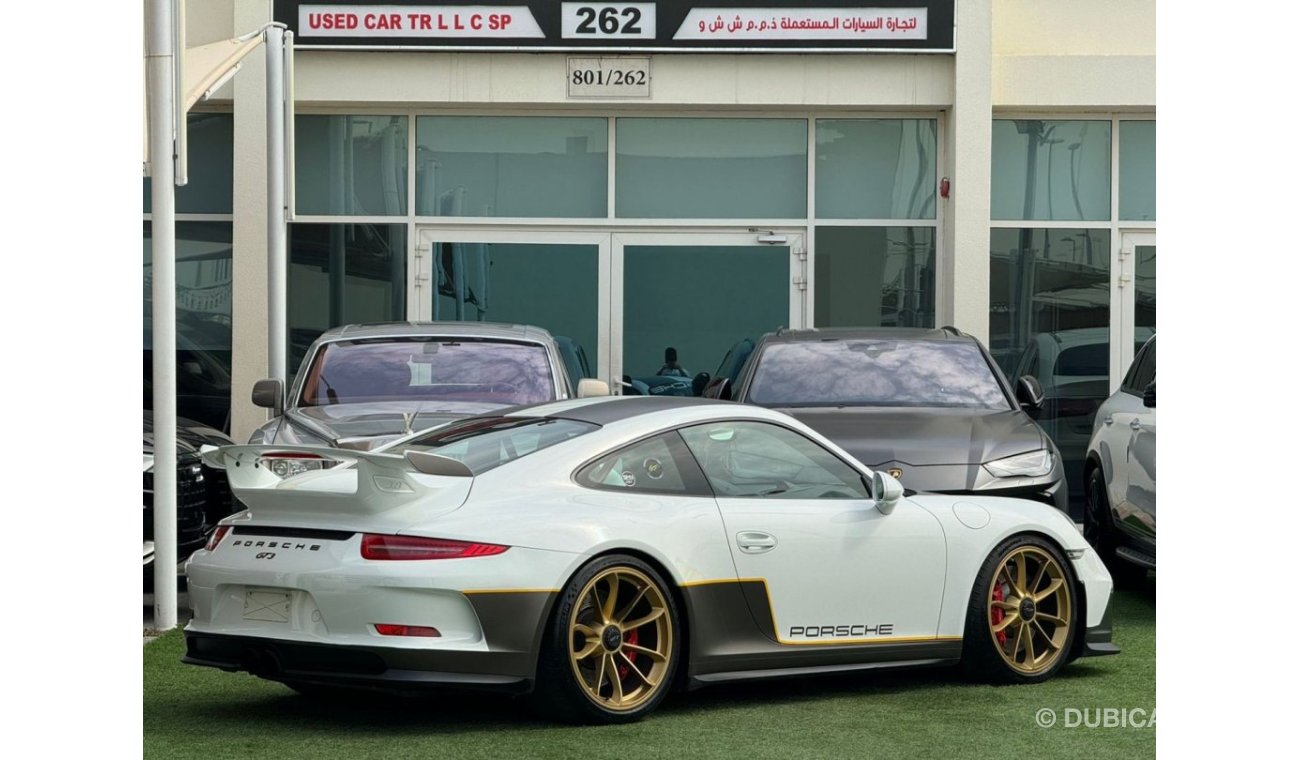 بورش 911 GT3 بورش 911 GT3 خليجي 2014 فل ابشن صبغ وكاله تشييكات وكاله تحت الضمان