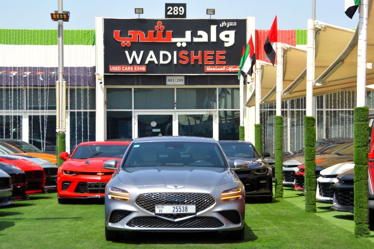 Genesis G70 GINISES/2022//ORIGINAL AIR BAGS/LOOW MILEG//TURBO//NO ACCIDINT