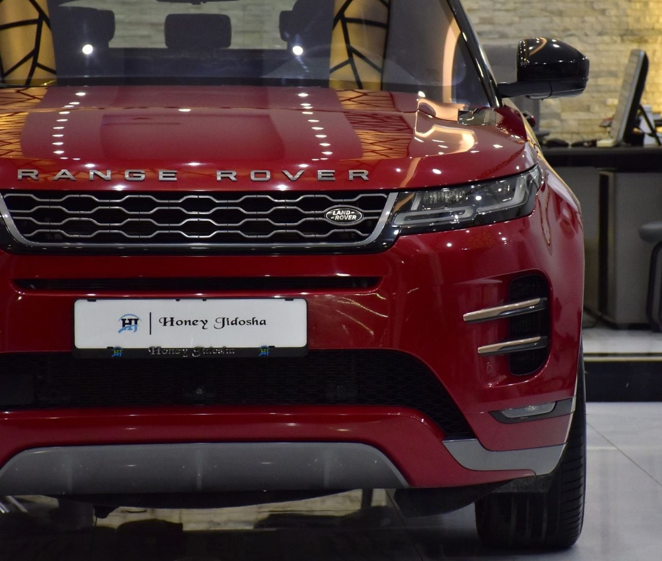 Land Rover Range Rover Evoque R-DYNAMIC HSE P250 EXCELLENT DEAL for our Land Rover Range Rover Evoque R-Dynamic ( 2021 Model ) Red Color GCC Specs