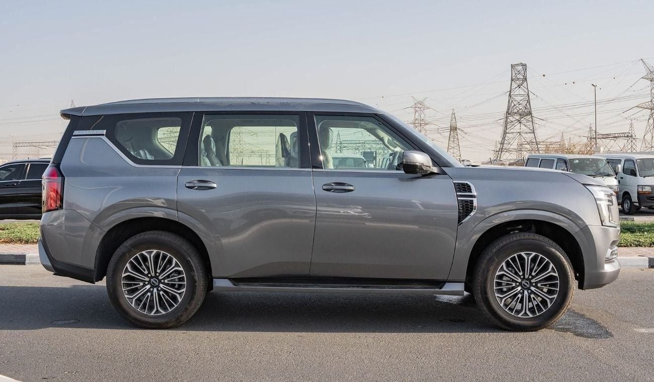 نيسان باترول 2026 Nissan Patrol 3.8L Petrol AT SE Platinum Gray Cream (Export Only)