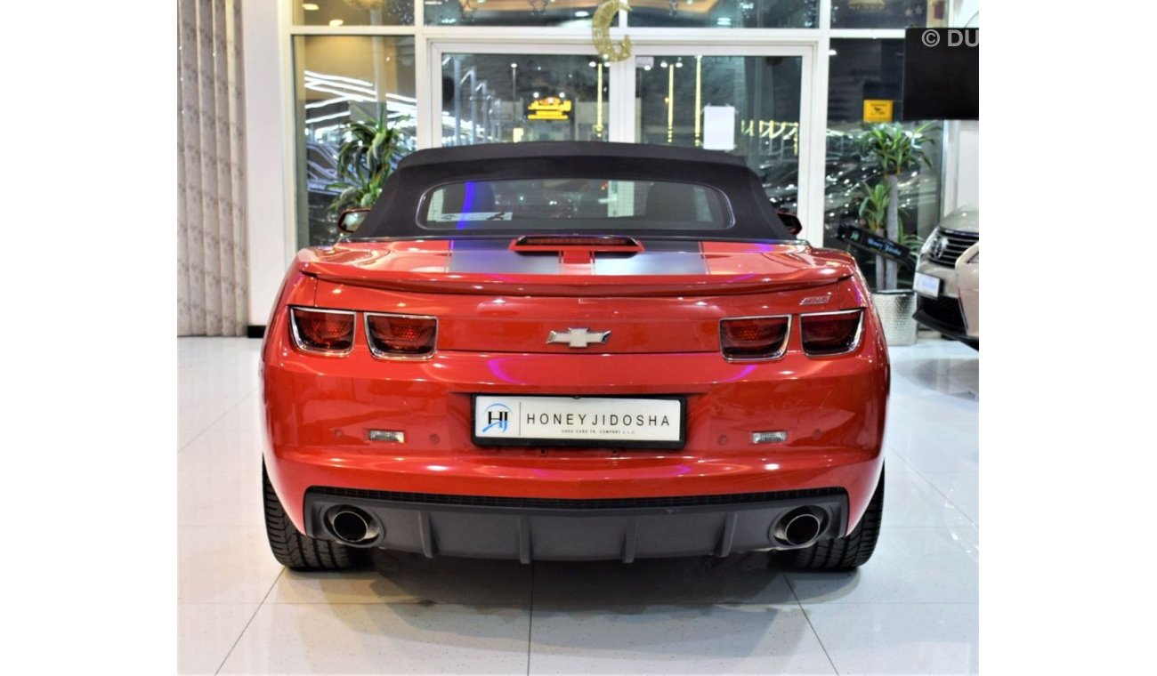 شيفروليه كامارو ONLY 88,000 KM!!! ORIGINAL PAINT ( صبغ وكاله ) Chevrolet Camaro SS 2013 Model!! in Red Color! GCC