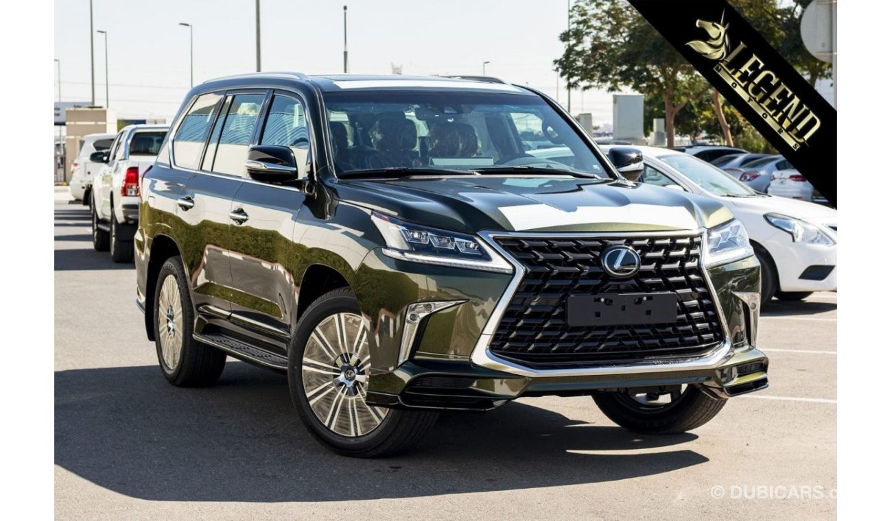 Lexus LX570 2021 Lexus LX570 5.7L V8 Signature - Khaki Green | Export Outside GCC