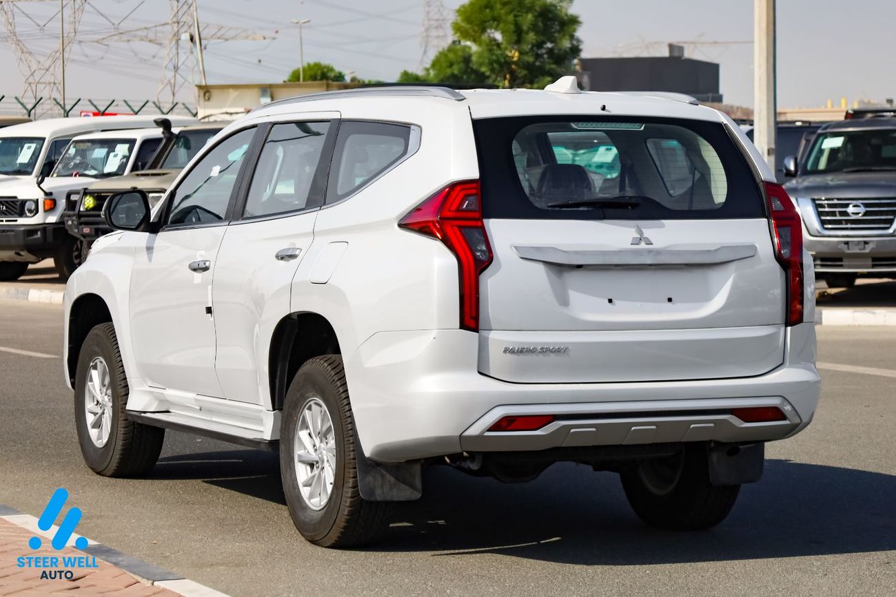 ميتسوبيشي باجيرو سبورت 2.5L Turbo Diesel | 134 HP | AT | 4WD | 7 Passenger | Dual Airbags | ABS & EBD | Ad-Safety | 2023