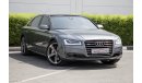 Audi A8 FULL SERVICE HISTORY - 2016 - GCC - ASSIST AND FACILITY IN DOWN PAYMENT - 1735 AED/MONTHLY - 1 YEAR