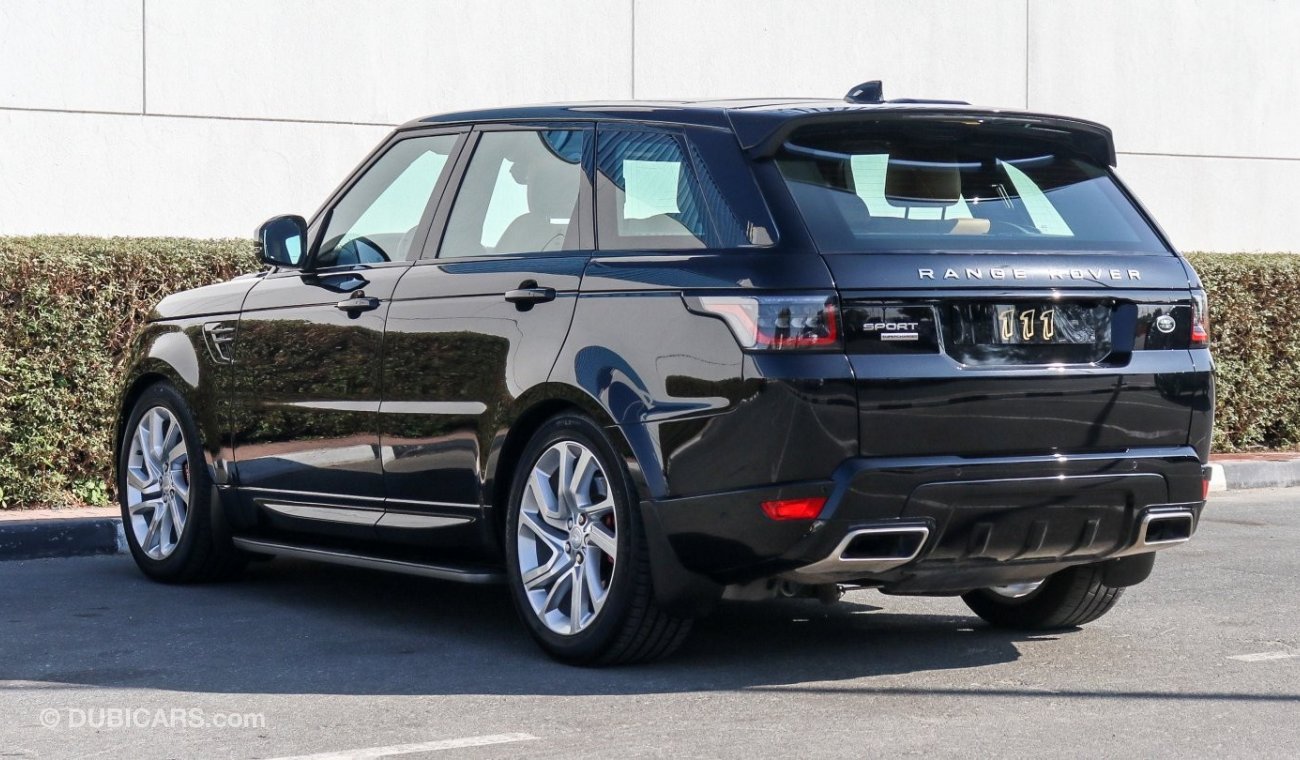 Land Rover Range Rover Sport Supercharged / V8 / Warranty / GCC Specifications
