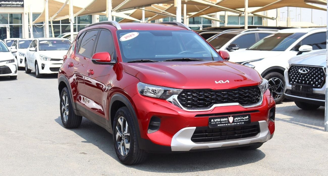 Kia Sonet LX2 1.5L Kia Sonet 2023 GCC in excellent condition, 71,000 km, 1500 cc engine, price 48,000 dirhams