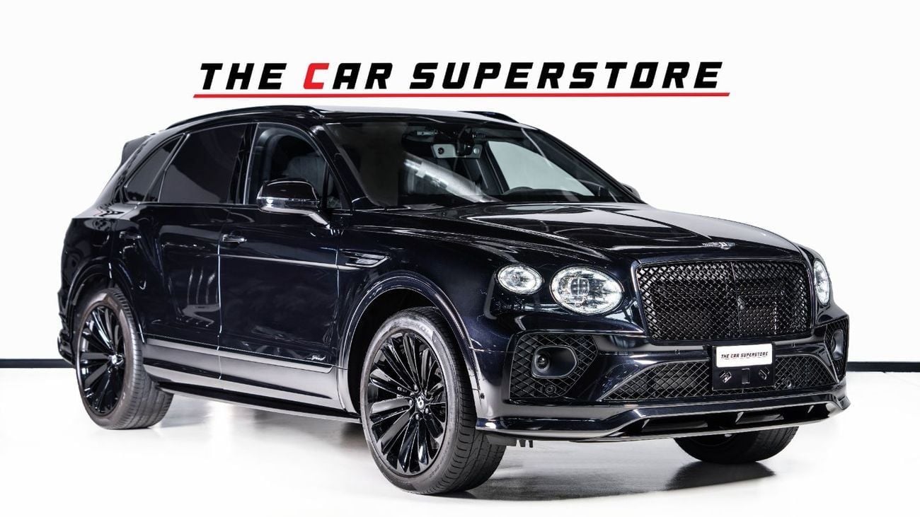 Bentley Bentayga Speed W12-Very low Mileage-Black Crystal-Showroom condition-The Last Twin Turbo W12