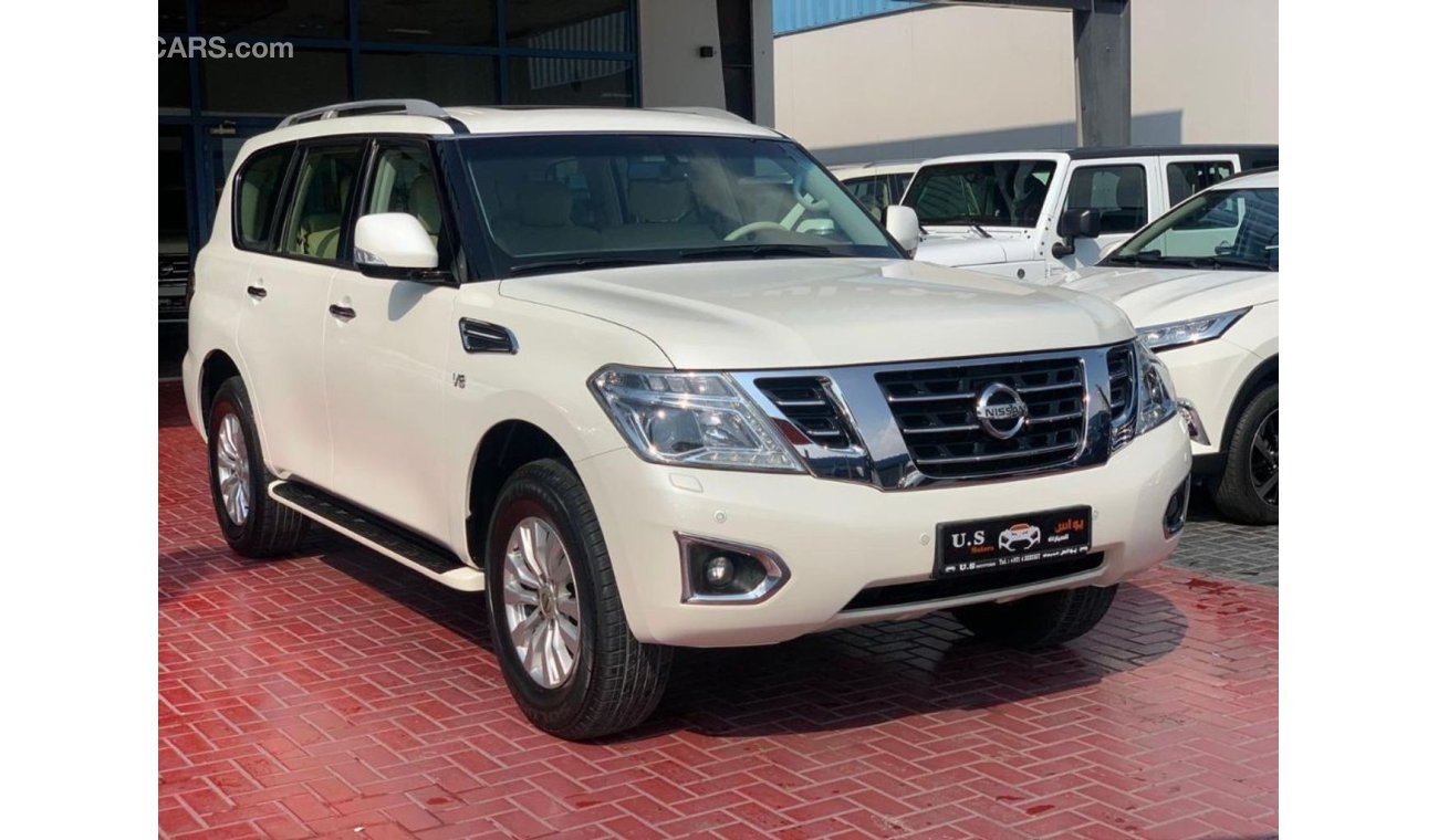 Nissan Patrol SE P2 V8 2015 GCC WITH AGENCY SERVICE IN MINT CONDITION