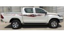 Toyota Hilux 2020 2.4L DC 4x4 6MT.AC.STEEL WIDE.CAM- Silver available- للتصدير فقط