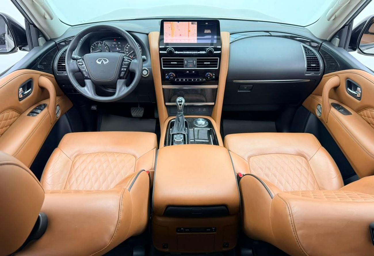 إنفينيتي QX80 LUXE SENSORY PROACTIVE 2024 Infiniti QX80 Sensory Proactive, 2029 Infiniti Warranty, 2027 Infiniti S