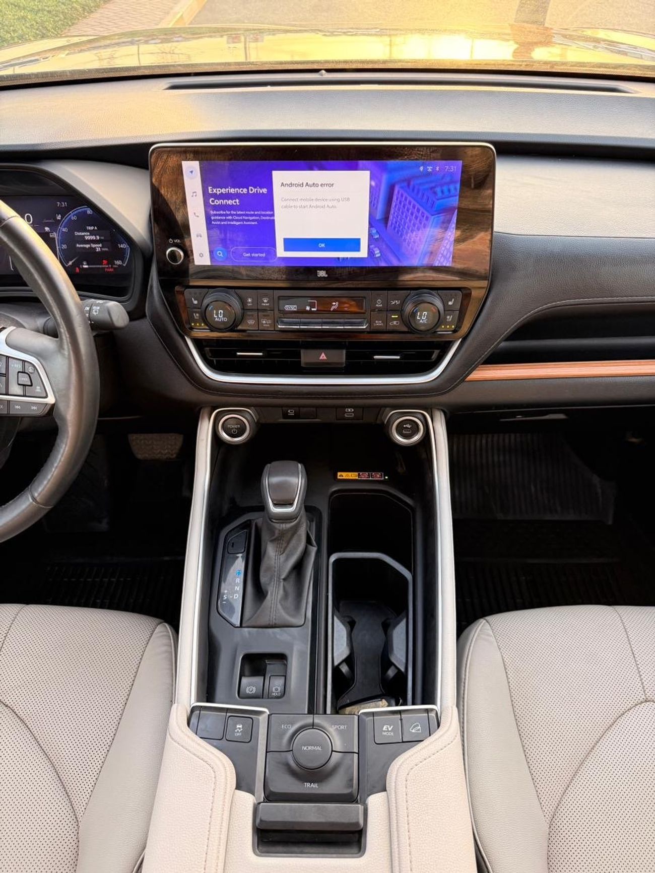 تويوتا جراند هايلاندر Hybrid XLE Full option panoramic, 360 camera 2024