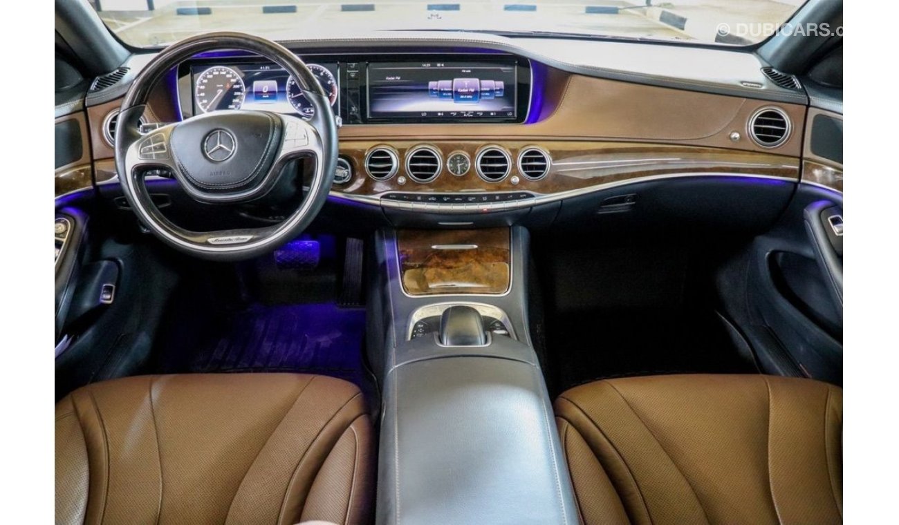 Mercedes-Benz S 400 RESERVED ||| Mercedes-Benz S400 (Maybach Body Kit) 2015 GCC under Warranty with Flexible Down-Paymen