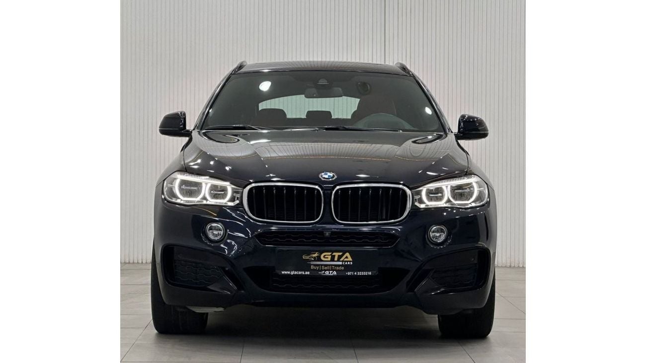 BMW X6 35i M Sport 2018 BMW X6 xDrive35i M-Sport, 2027 BMW Service Contract, Warranty, Low Kms, GCC