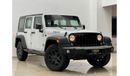 Jeep Wrangler Unlimited Willys Wheeler Unlimited Willys Wheeler 2018 Jeep Wrangler Unlimited Willys, Full Service