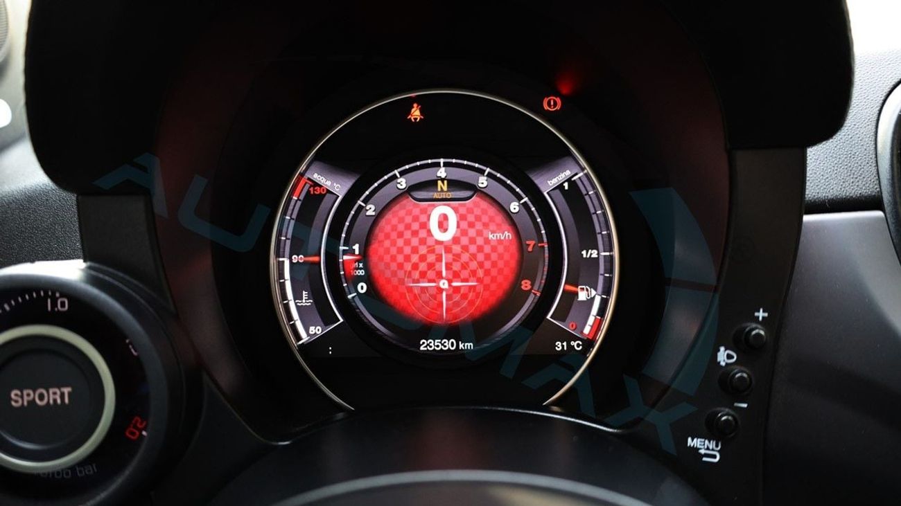 أبارث 695 Abarth 695 Turismo 1.4T 2023 GCC 23500Km With 2 Years Or 120,000 Km Warranty @Official Dealer