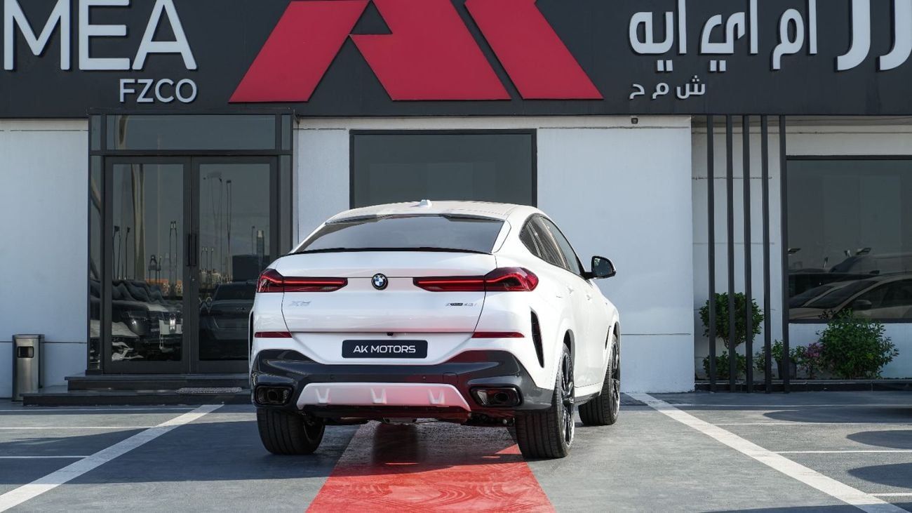 بي أم دبليو X6 BMW X6 M40i V6 M-Sport PRO 2026 MY WHITE EXPORT PRICE