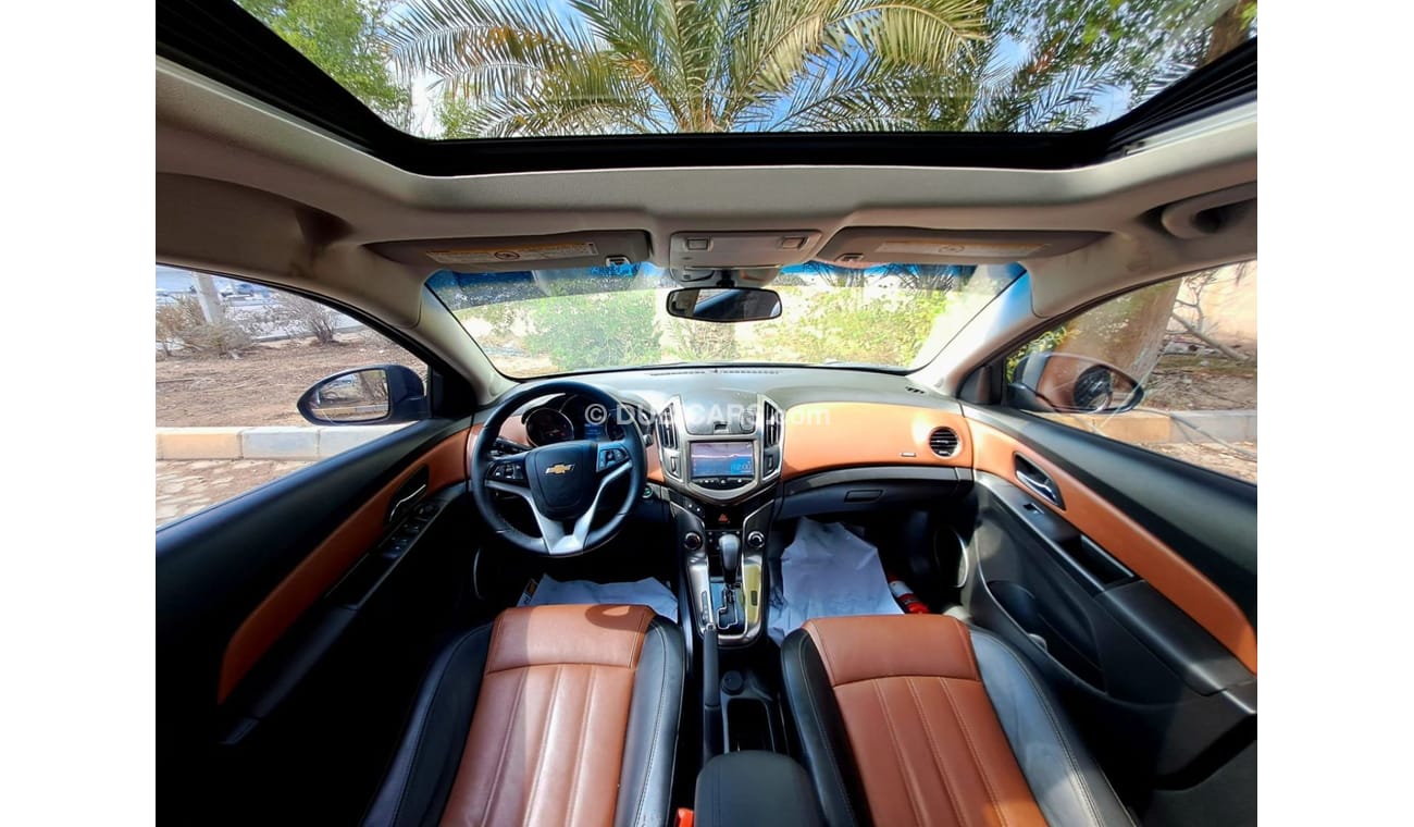 Chevrolet Cruze LT 430-Monthly l GCC l Sunroof, Leather, Cruise l Accident Free