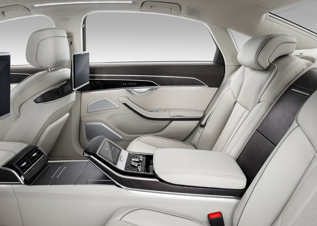 Audi A8 interior - Rear Seats