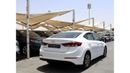 Hyundai Elantra GL High ACCIDENTS FREE - GCC - SUNROOF - ENGINE 1600 CC - PERFECT CONDITION INSIDE OUT