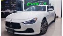 Maserati Ghibli MASERATI GHIBLI 2016 MODEL GCC CAR WITH ONLY !! 40000 !!KM AND 1 YEAR WARRANTY