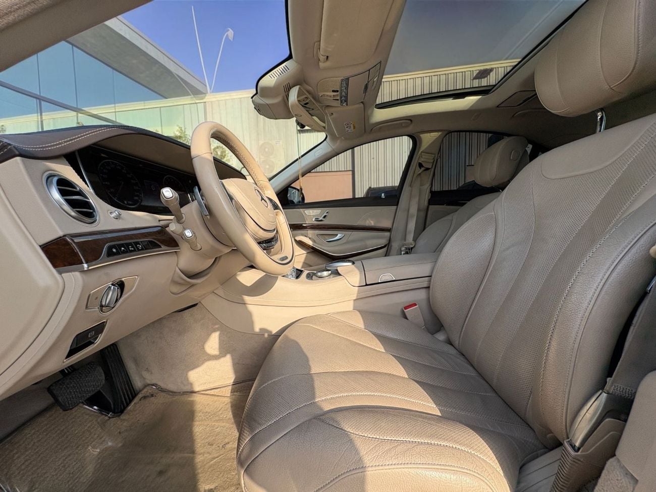 Mercedes-Benz S 400 Std 3.5L AED 2,720 P.M | 0% DOWN PAYMENT | MERCEDES-BENZ S400 HYBRID | 3.5L V6 | 2016