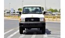 تويوتا لاند كروزر بيك آب 79 SINGLE CAB LX  V6 4.0L PETROL 4WD MANUAL TRANSMISSION