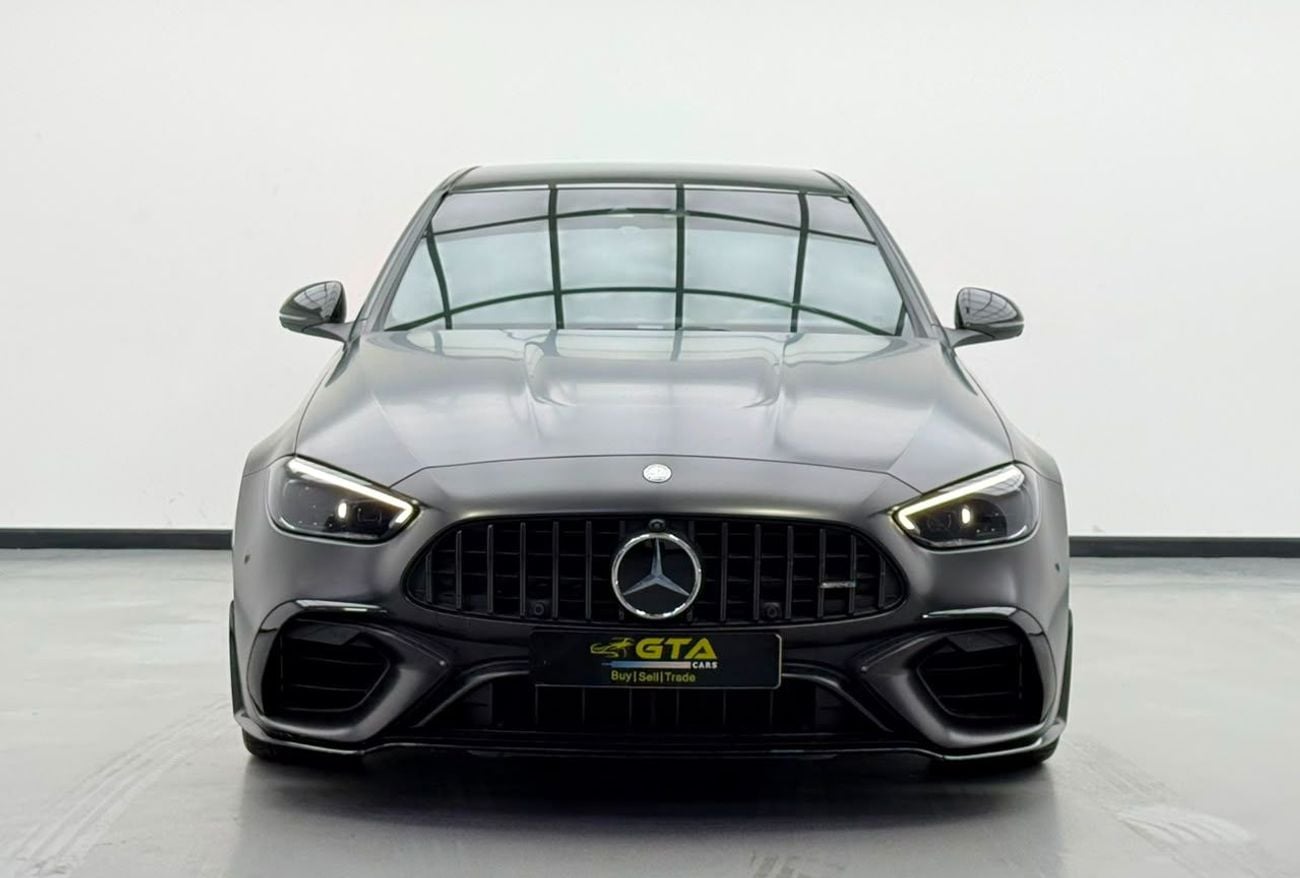 Mercedes Benz C63 AMG S E PERFORMANCE 2024 Mercedes Benz C63 S AMG E Performance, 2029 MB Warranty, 2028 MB Service Pack,
