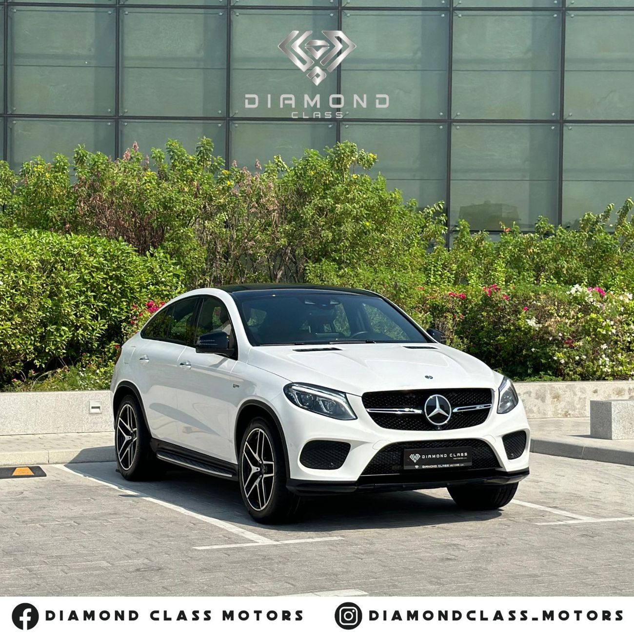 Mercedes-Benz GLE 43 AMG Coupe 3.0L Mercedes GLE 43 AMG Coupe Biturbo Panoramic  Full Option GCC 42,000 KM
