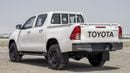 تويوتا هيلوكس (LHD) TOYOTA HILUX DC COMFORT PLUS 2.4D MT 4X4 MY2024 - WHITE