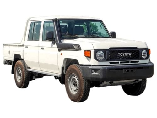 تويوتا لاند كروزر بيك آب TLC79 DC ECTGEN005 - 2026 Toyota Double Cab Pick Up - 4.0L Petrol Manual - White
