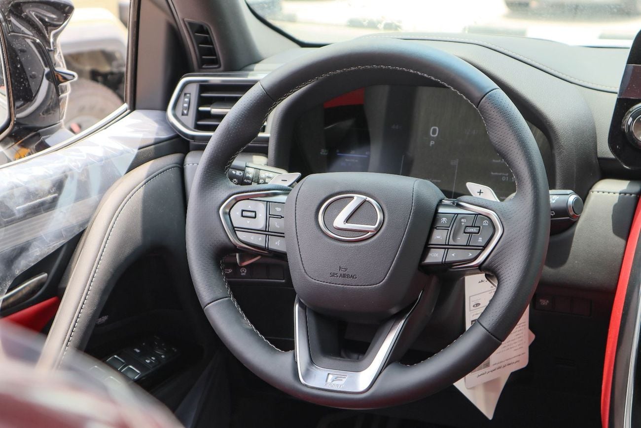 Lexus LX600 Lexus LX600 F SPORT 2026 (3.5L Twin Turbo, Full Option, Black Interior with Red/Black