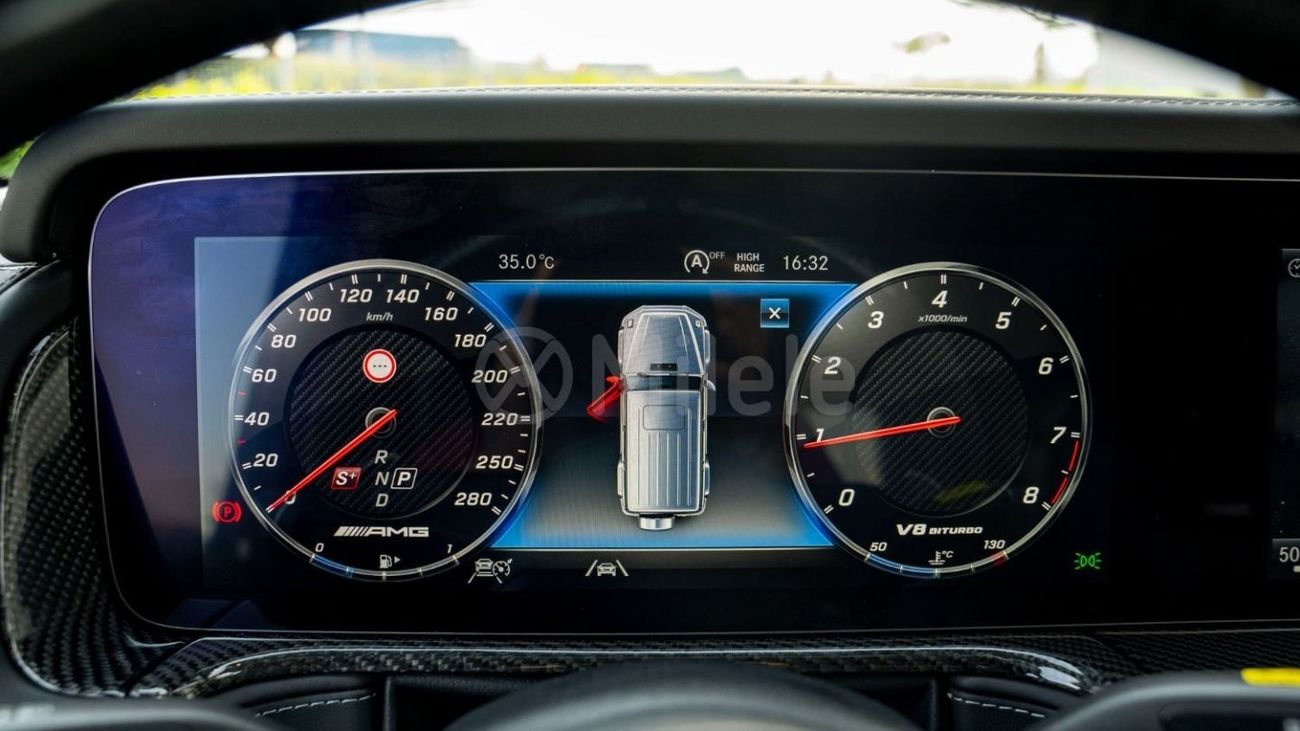 مرسيدس بنز G 63 AMG .0L PETROL: MAGNO BLACK WITH NIGHT PACKAGE, CARBON INTERIOR, NEW CAR!!