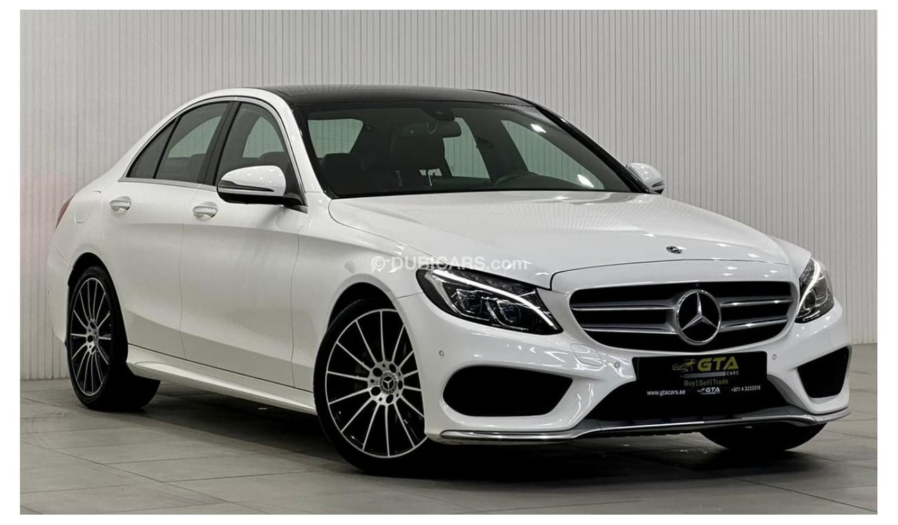 Mercedes-Benz C 200 AMG Pack 2018 Mercedes Benz C200 AMG, Warranty, Full Options, Excellent Condition, GCC