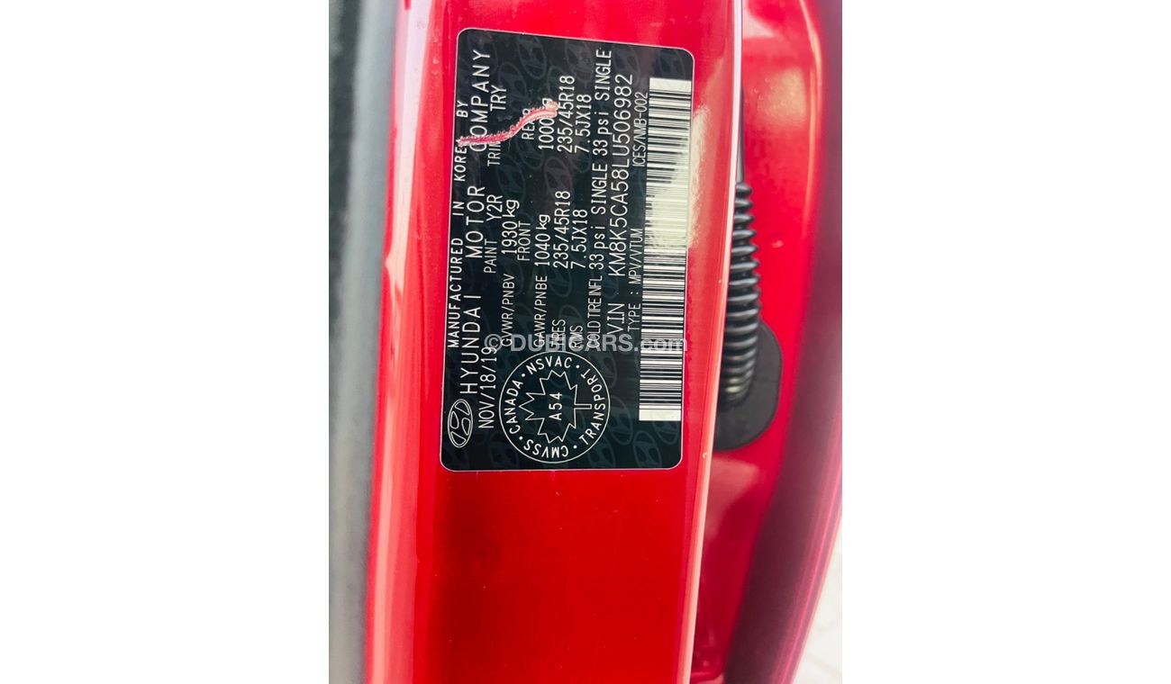 Hyundai Kona GLS Comfort (Red Pack) Sunroof 1.6 red pack