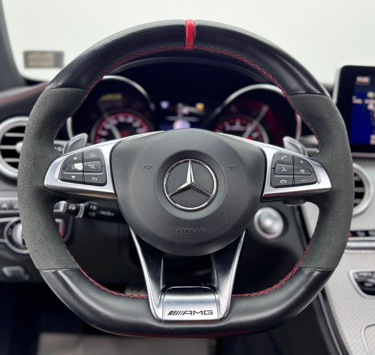 مرسيدس بنز C 63 AMG Std 4.0L Coupe 2018 Mercedes-Benz C63s AMG, Full Service History, Warranty, Excellent Condition, Low
